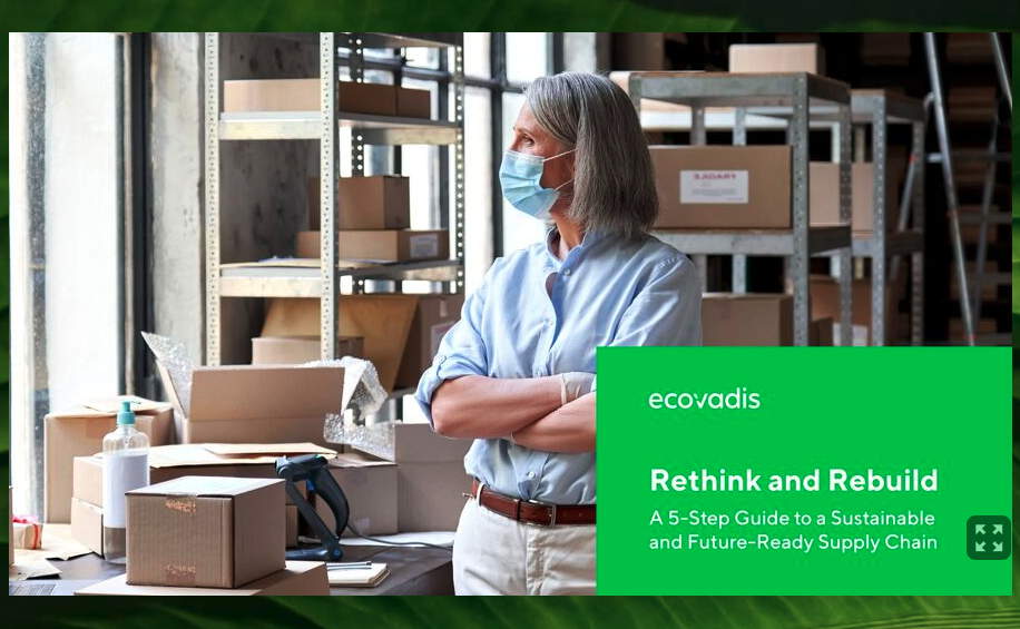 EcoVadis "Rethink and Rebuild" Cover