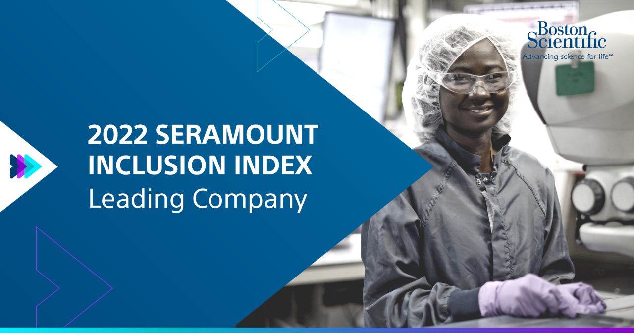 Banner reading "2022 Seramount Inclusion Index Leading Company"