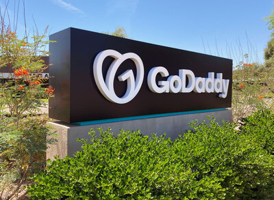 "GoDaddy" exterior sign