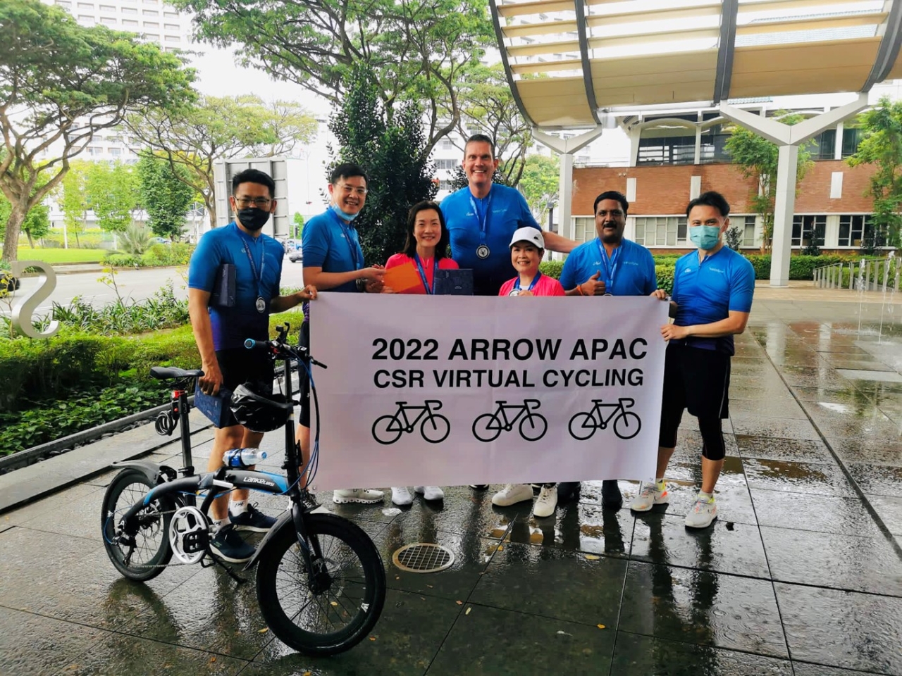 Arrow Electronics team in Singapore