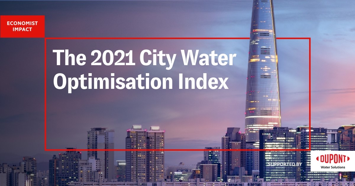 "2021 City Water Optimization Index" banner image
