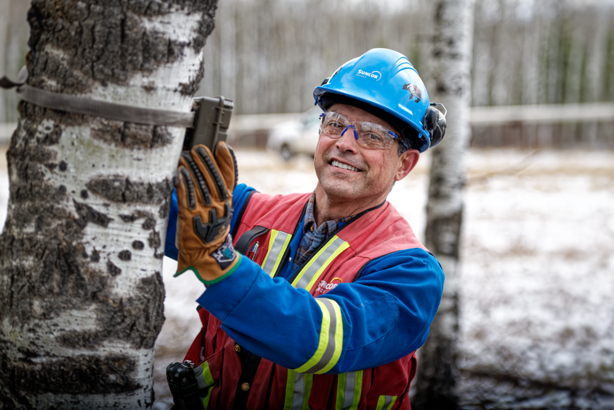 Roberto Torres, a Senior Environmental Advisor at Suncor’s MacKay River site