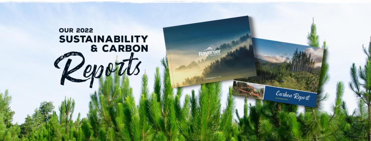 "Rayonier Sustainability and Carbon Reports"