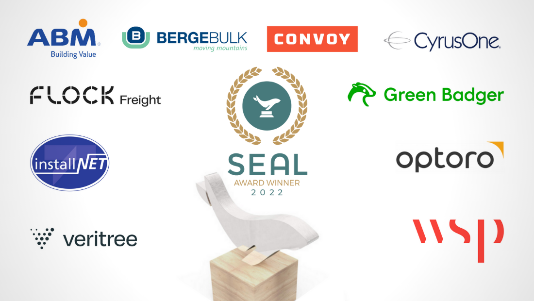 SEAL Sustainable Service Award Winners 2022