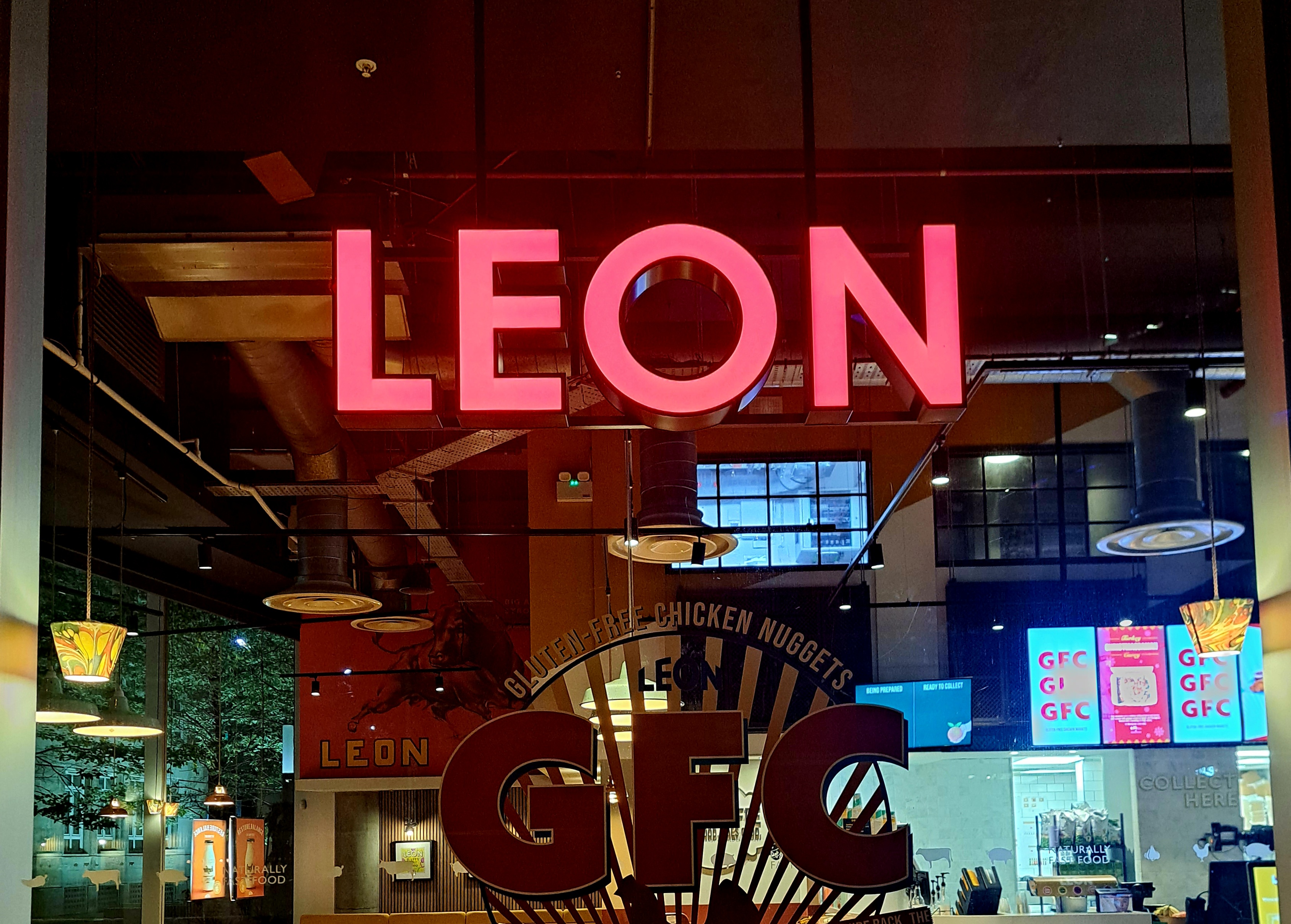 The Leon across from the Tate Modern, London
