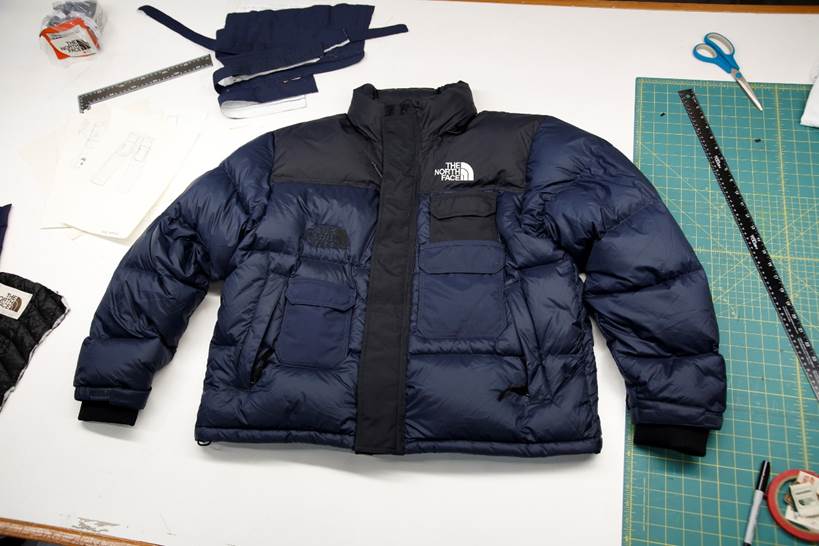 The North Face Renewed Design Residency circular clothing auction