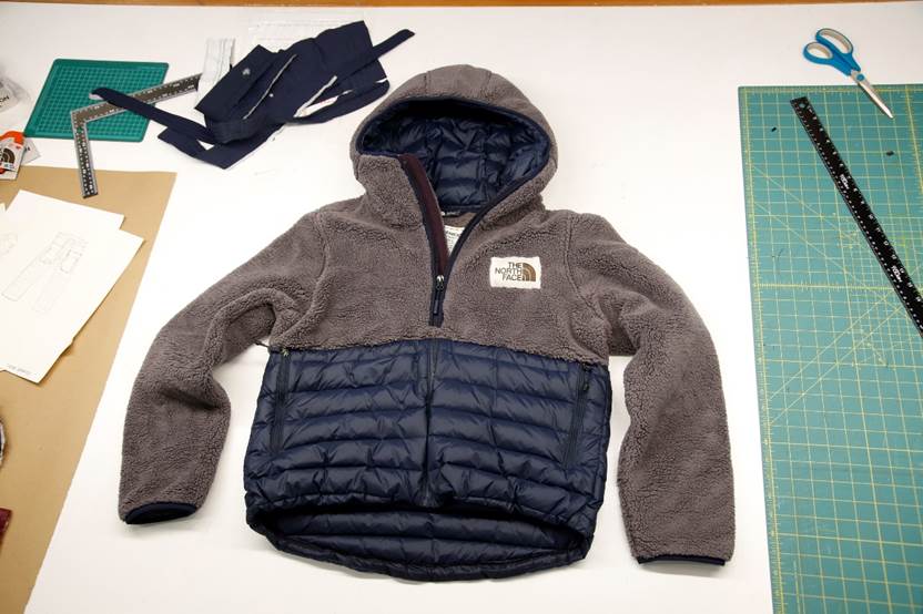 The North Face Renewed Design Residency circular clothing auction