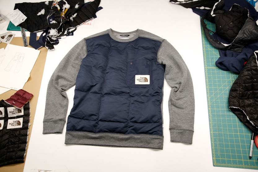 The North Face Renewed Design Residency circular clothing auction