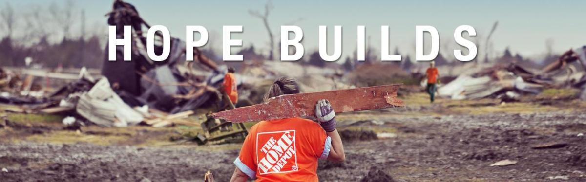 Hope Builds with destruction left by extreme weather