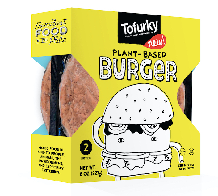 new plant-based foods Tofurky vegan burger