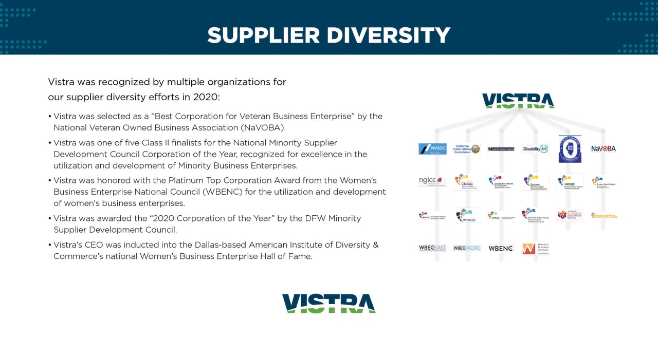 "supplier diversity" infographic