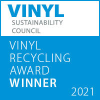 VINYL SUSTAINABILITY COUNCIL VINYL RECYCLING AWARD WINNER 2021