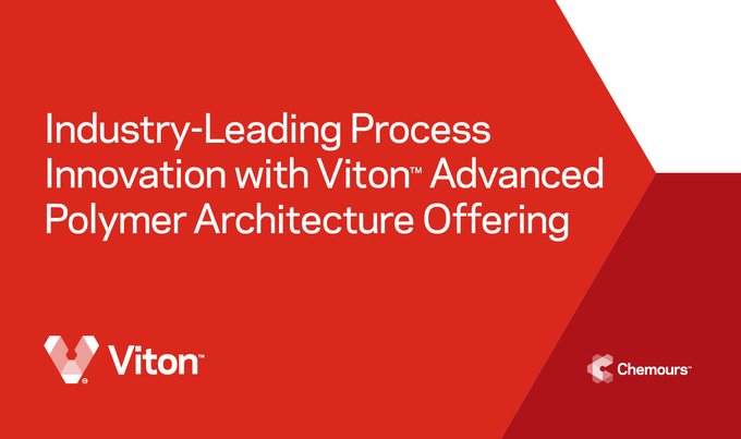 industry-leading sustainable process innovation to produce Advanced Polymer Architecture (APA) grade Viton™ fluoroelastomers