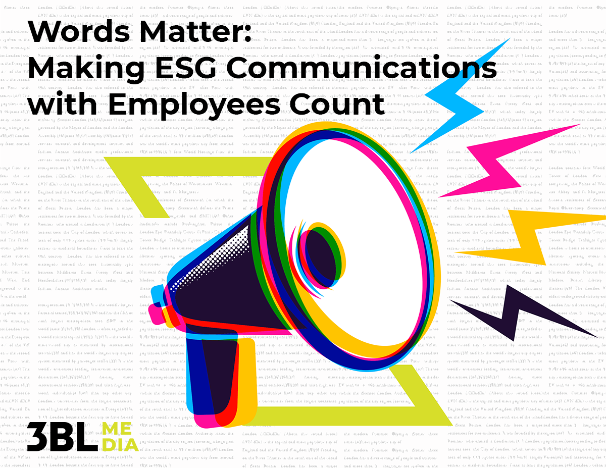 Words Matter: Making ESG Communications With Employees Count Poster