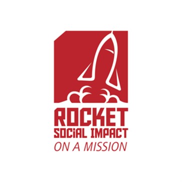 Rocket social impact logo