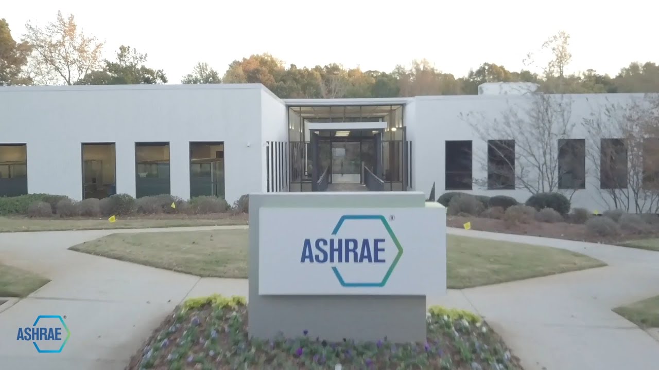 building with sign 'ashrae'