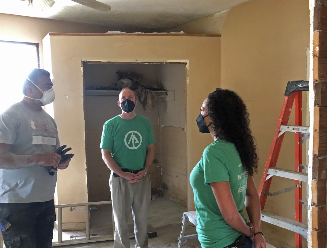 volunteers listening 