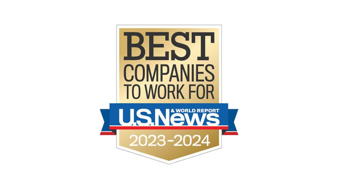 Best Companies to Work for  US News 2023-2024 badge