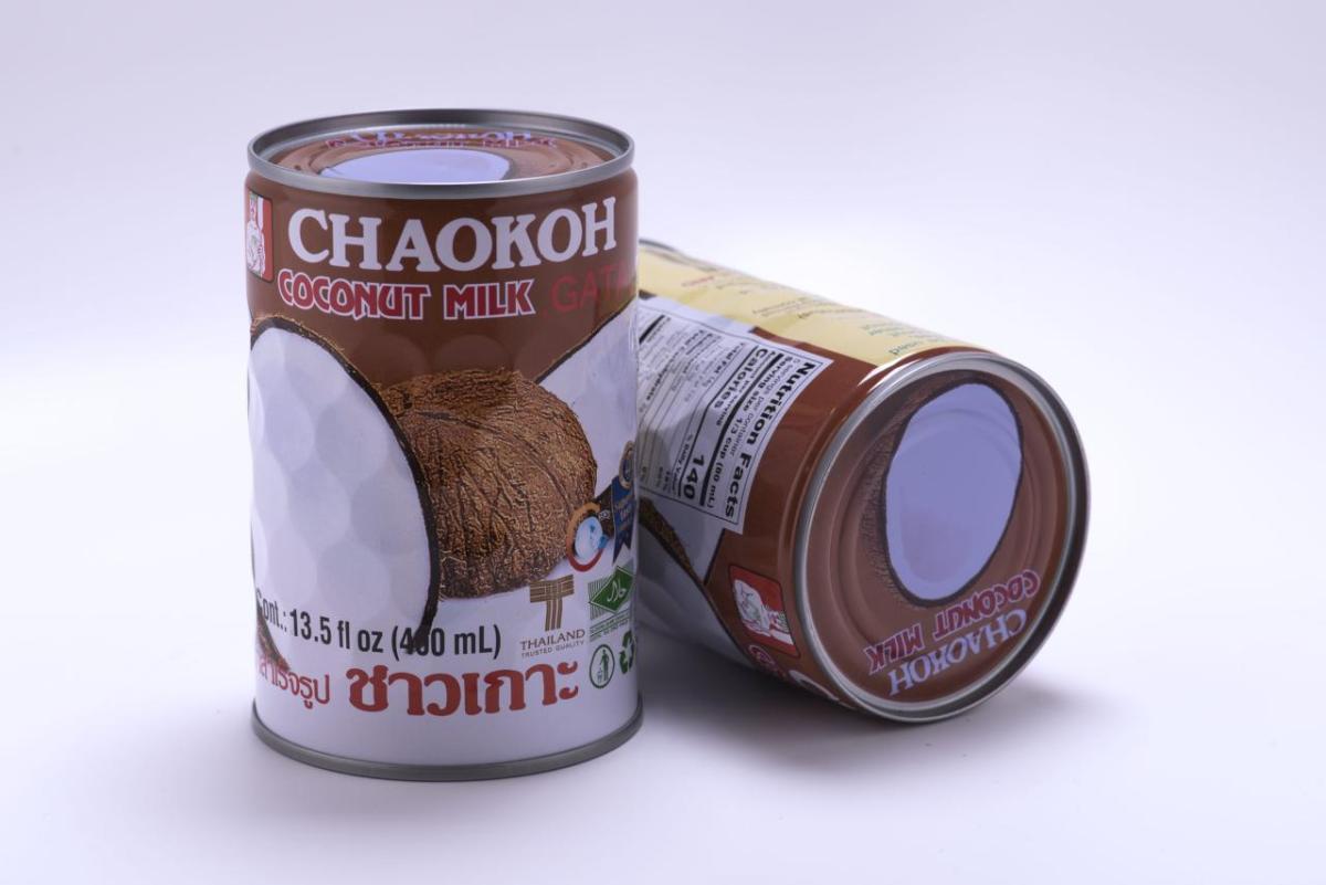 Crown's design solution for the Chaokoh coconut milk 