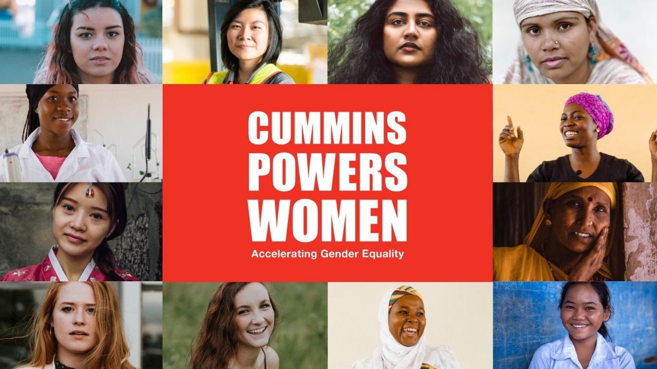 Cummins powers women