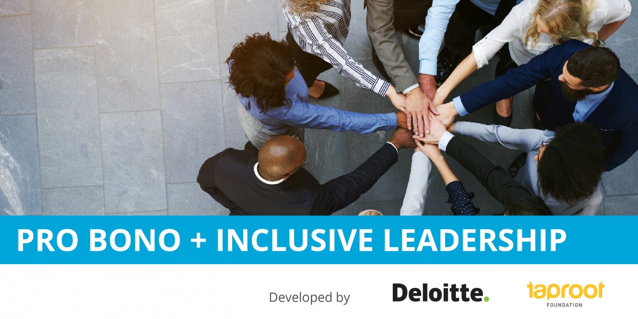 Taproot Basis and Deloitte Launch New Enterprise Useful resource: Pro Bono + Inclusive Management