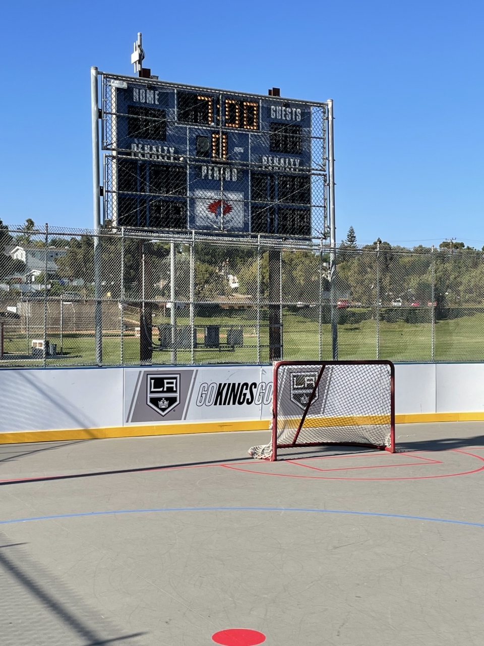 AEG’s LA Kings and the City of El Segundo unveil the city’s newly completed roller hockey rink made in partnership with the Kings and a $75,000 on August 26, 2021.