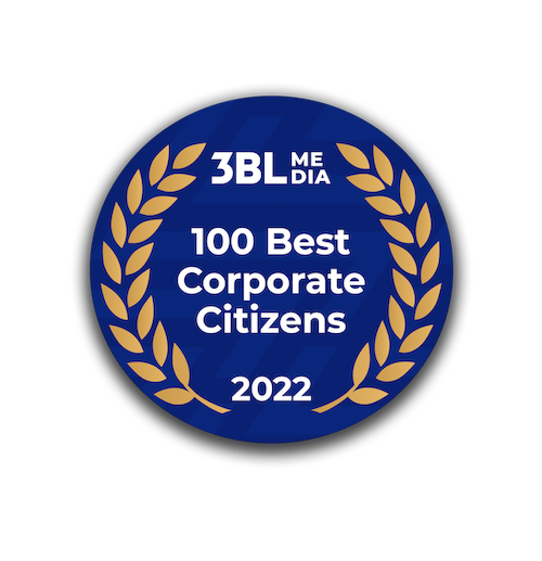 3BL Media 100 best corporate citizens 2022 logo