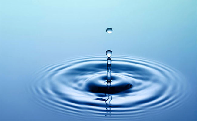 water drop ripples