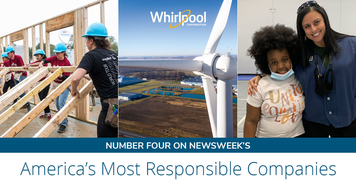 Number four on Newsweek's America's Most Responsible Companies
