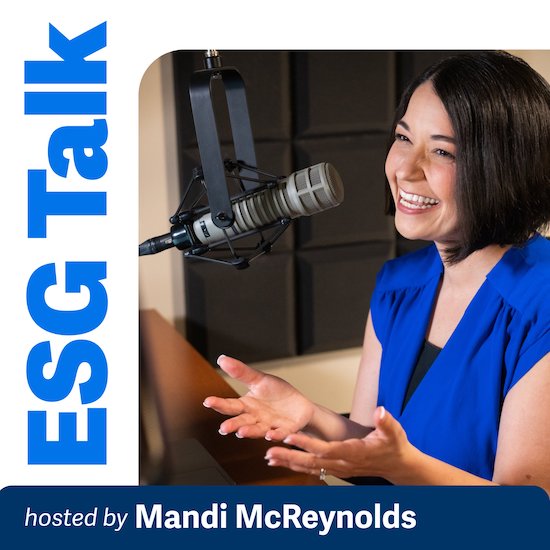 ESG talk hosted by Mandi McReynolds: pictured