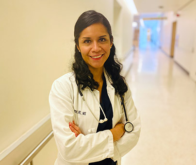 Dr. Maria Garcia-Jimenez Hematology/oncology fellow, UCLA David Geffen School of Medicine