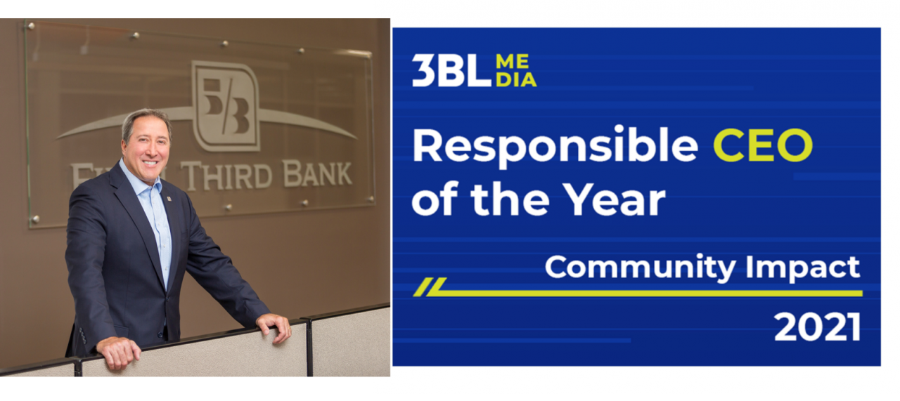 Fifth Third Chairman & CEO Greg D. Carmichael - 3BL Responsible CEO of 2021