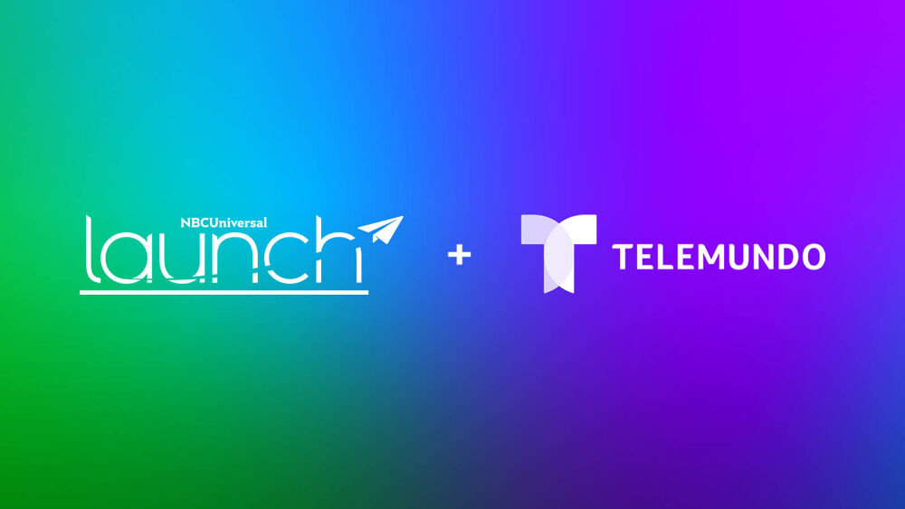 NBCU LAUNCH and Telemundo logos