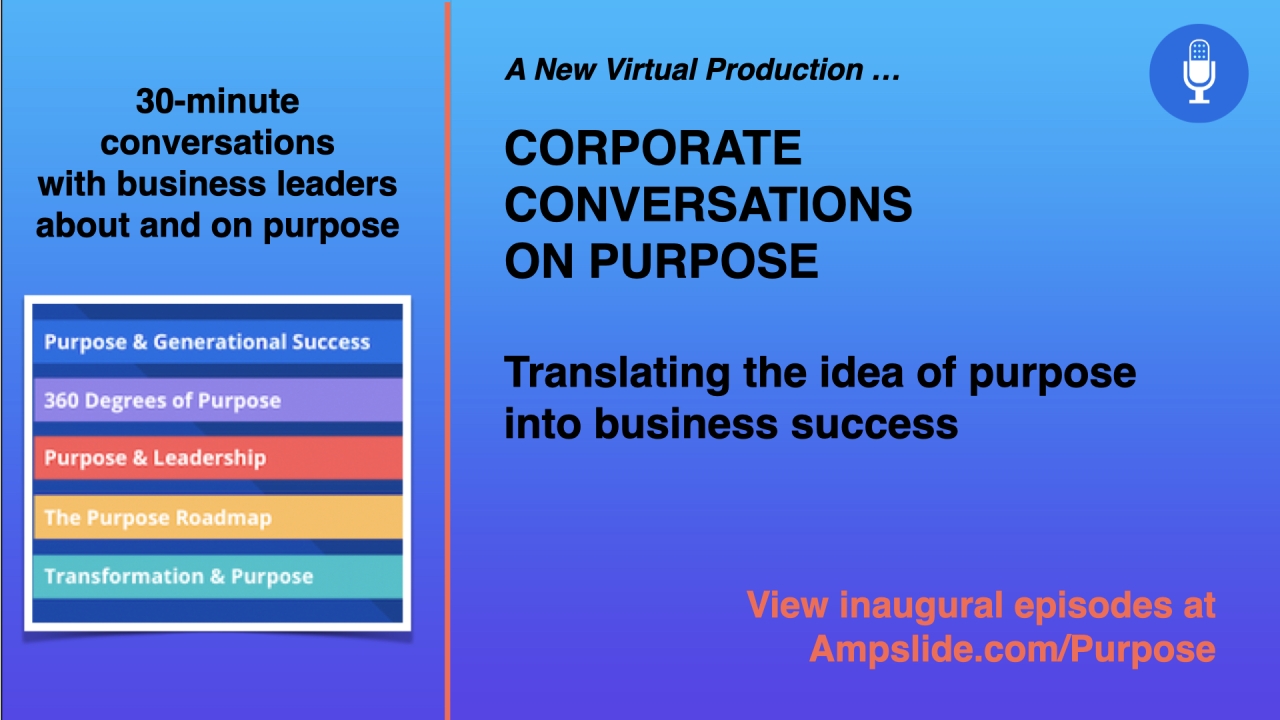 Corporate Conversations On Purpose Graphic