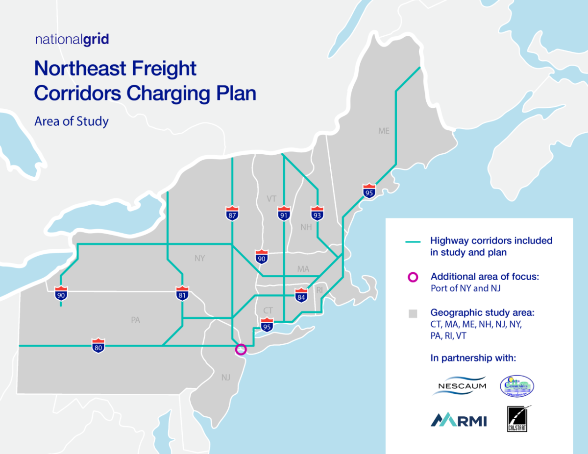 Northeast Freight Corridors Charging Plan