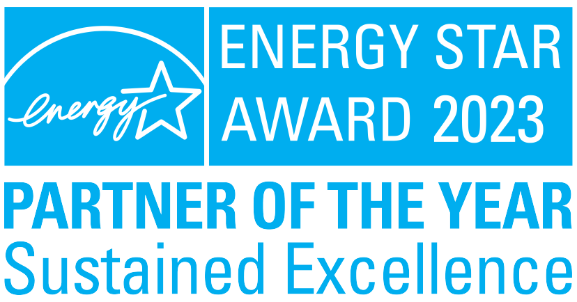 Energy Star Award 2023 Partner of the year Sustained Excellence and logo.