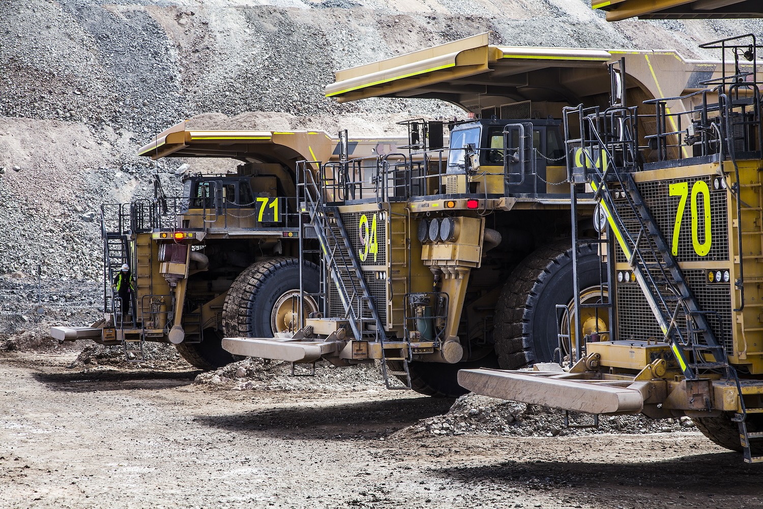 equipment at a copper mine in chile - human rights and the mining of transition minerals for the net-zero economy