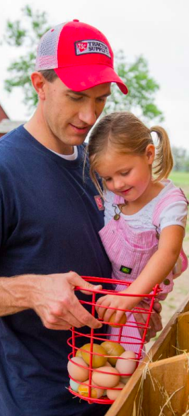 family on the farm