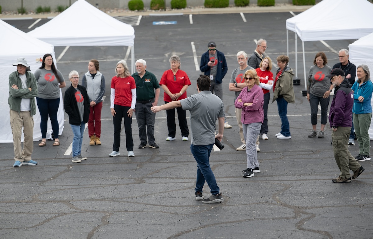 people giving a presentation