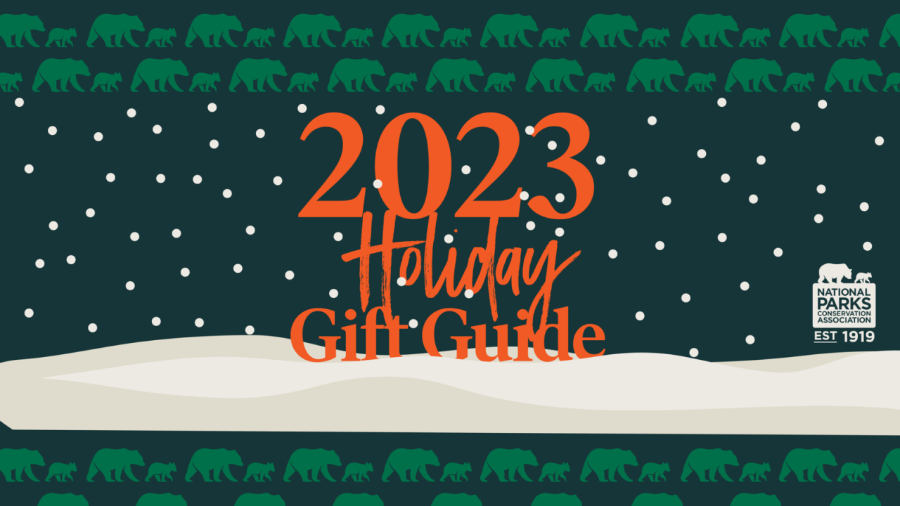 Gifts that support national park protection!