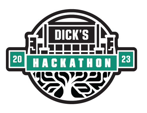 DICK'S Sporting Goods 2023 Hackathon logo.
