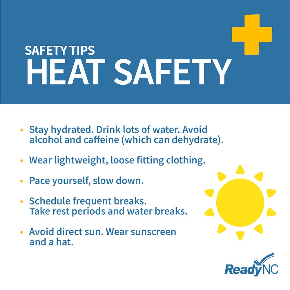 heat safety — tips to prevent heat-related illness