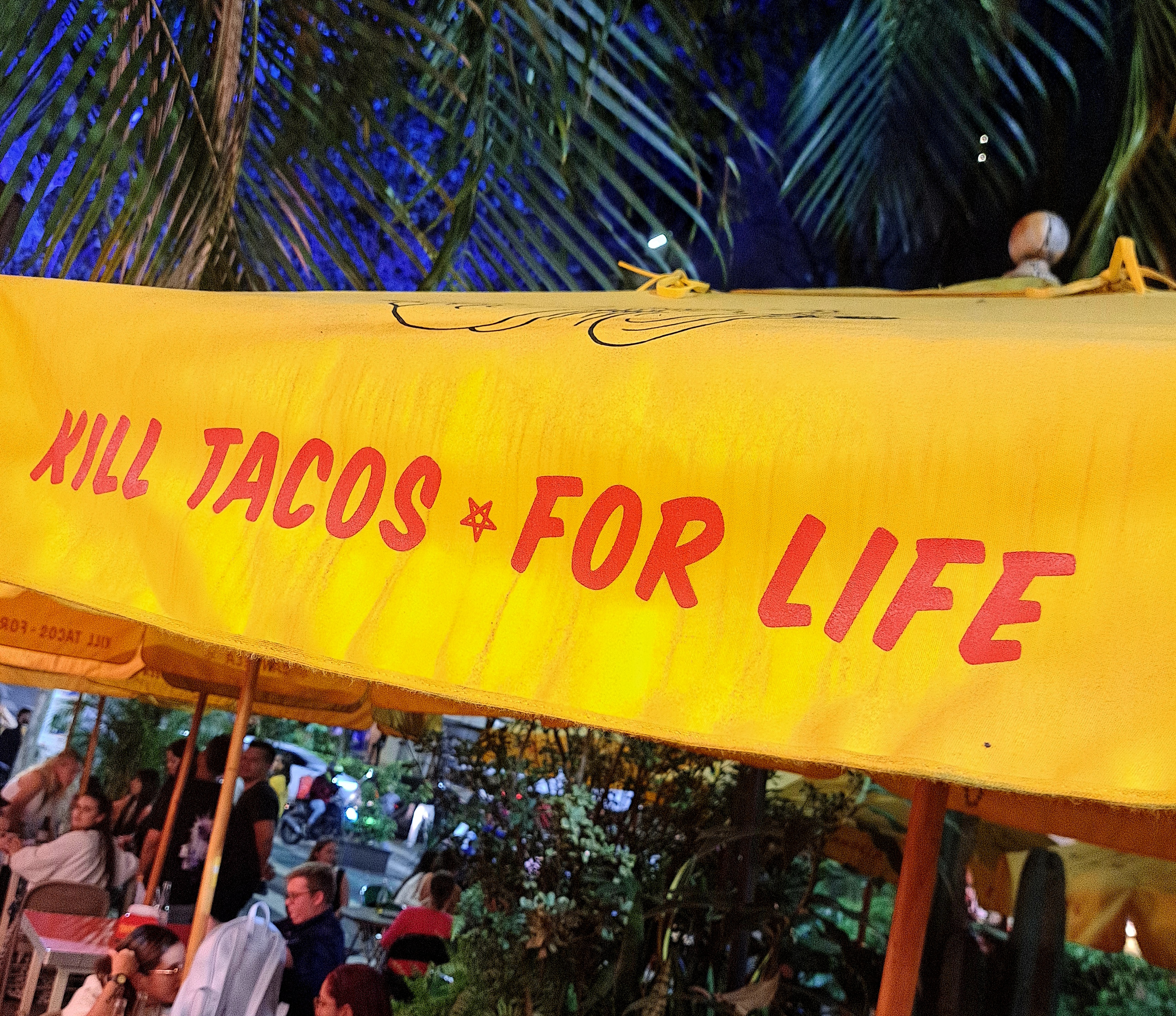 No, there's no need to kill now if you want a taco