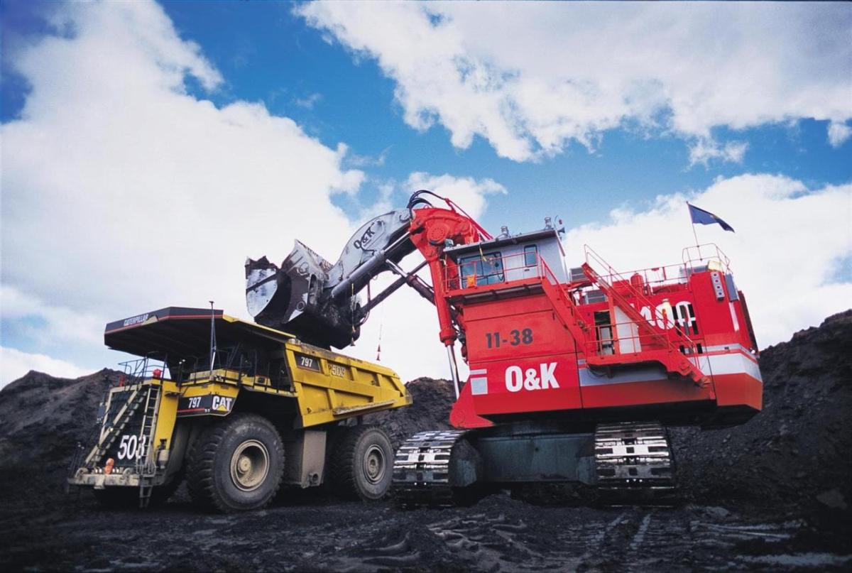 photo of mining equipment
