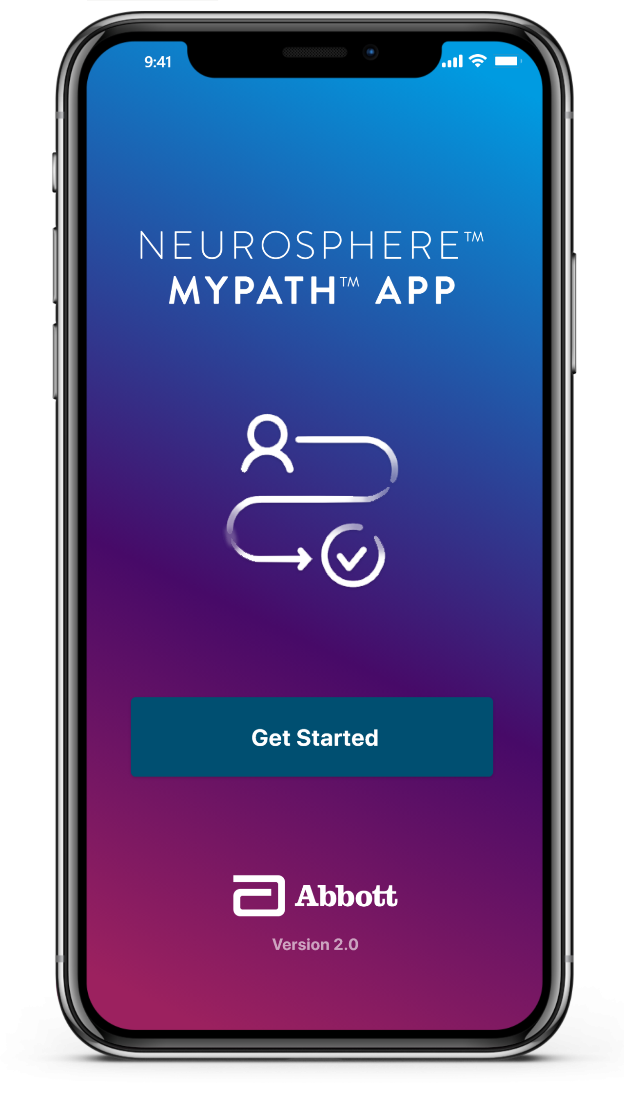 myPath app on cell phone