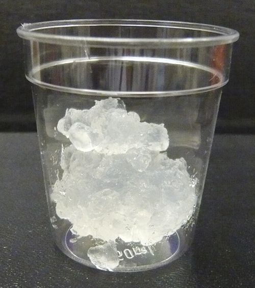Clear cup of Nanocellulose