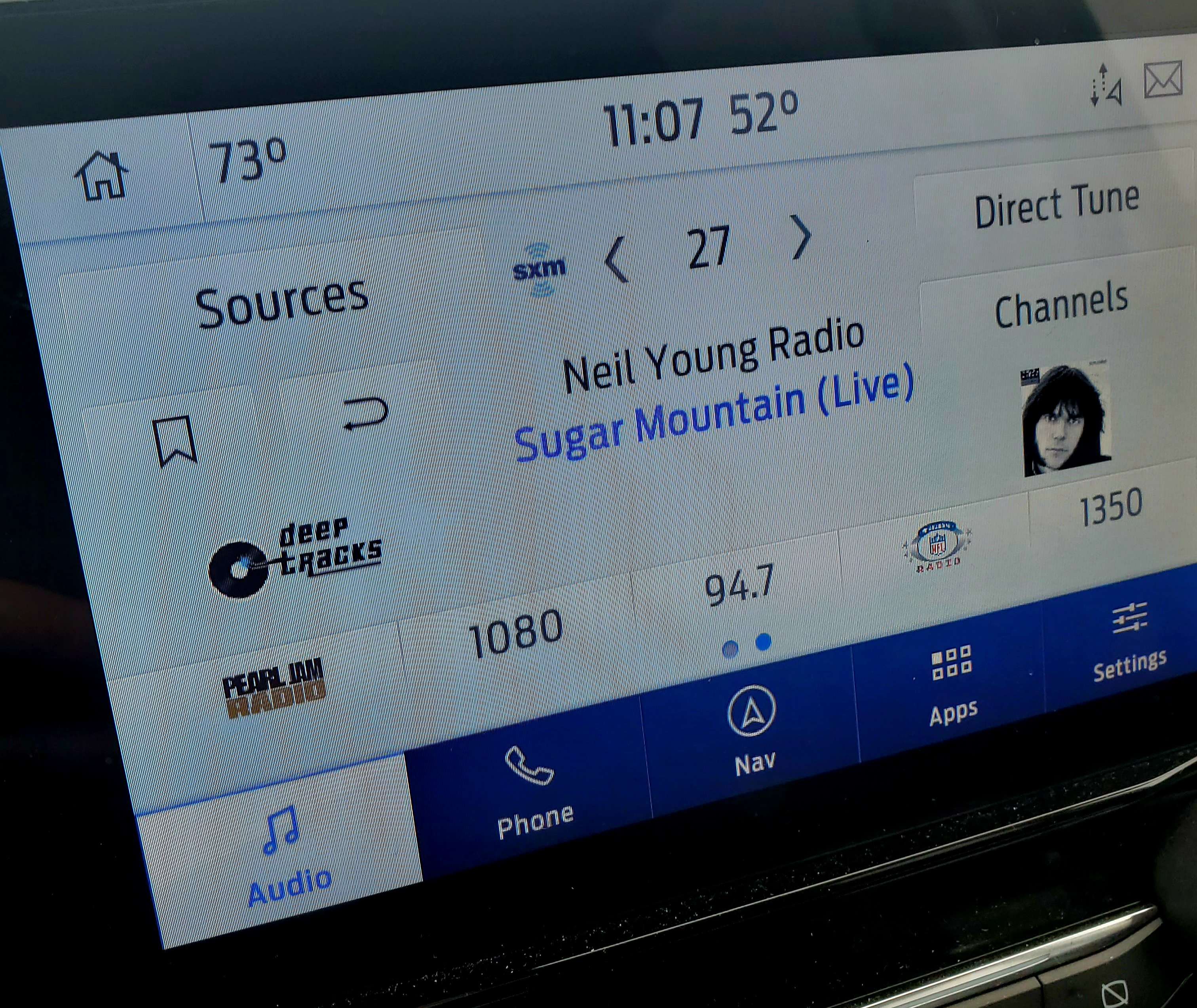 Sirius XM is among the services that is offering Neil Young's music after the recording artist's rift with Spotify