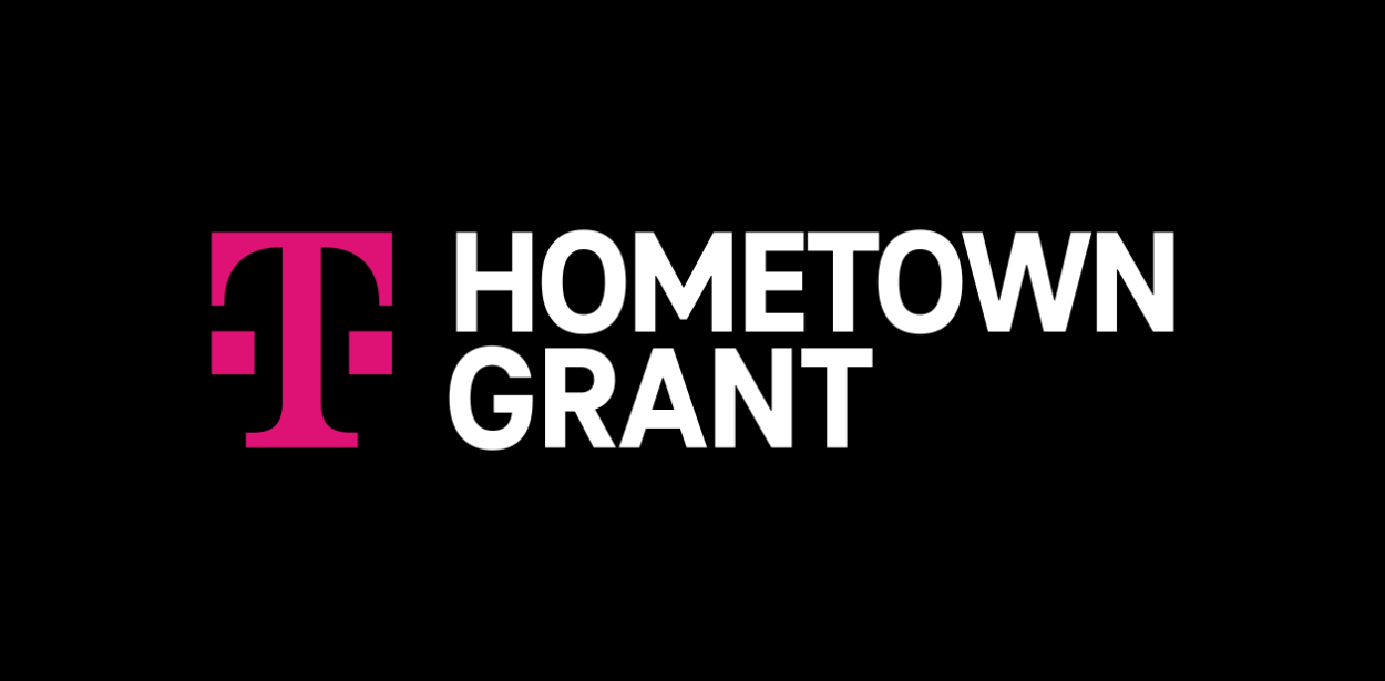 T-Mobile Hometown Grant with black background