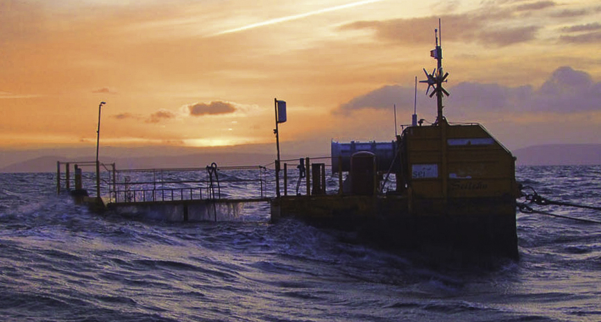 Ocean Energy's maritime wave power platform