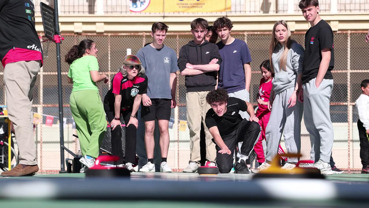 people playing a game
